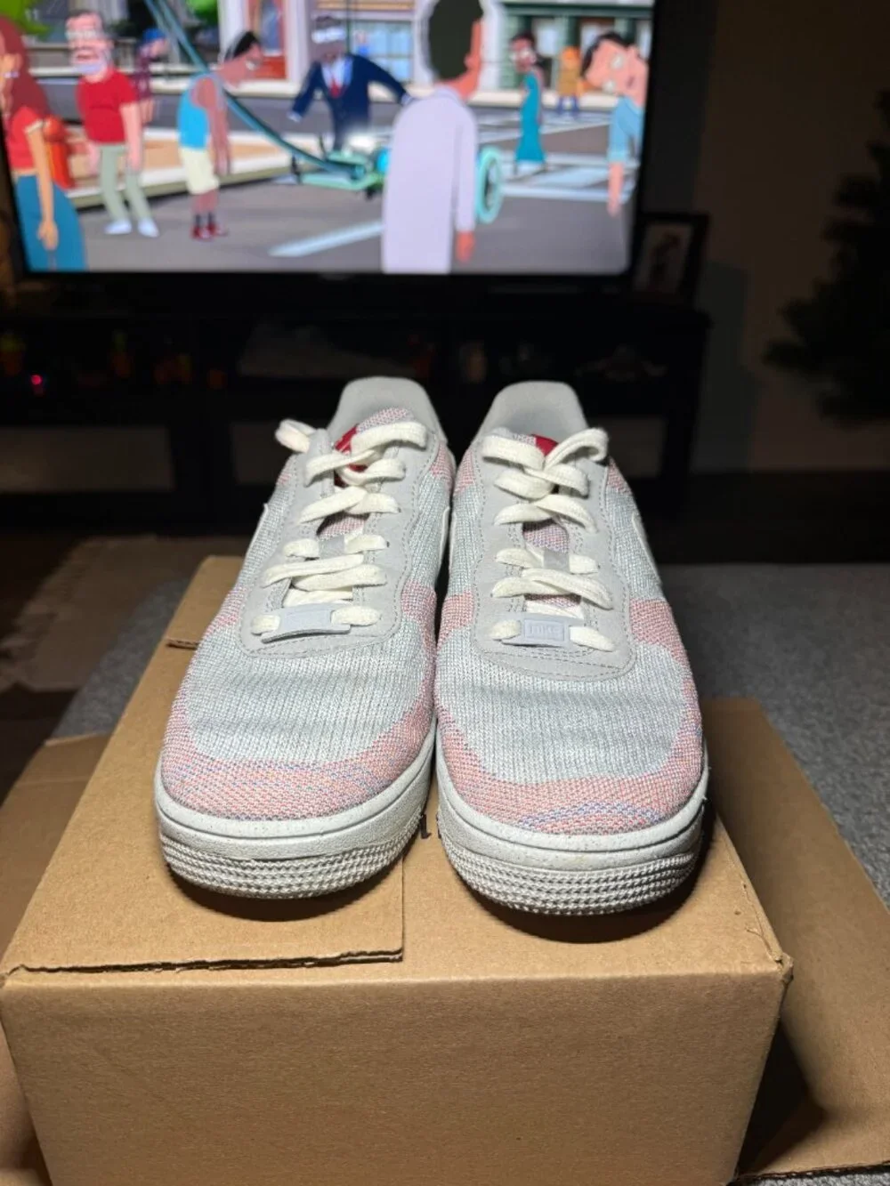 Knitted Air Force 1s